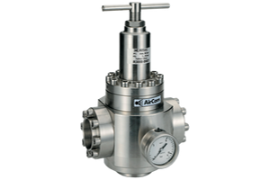 Druckminderer aus Edelstahl für Gase und flüssige Medien